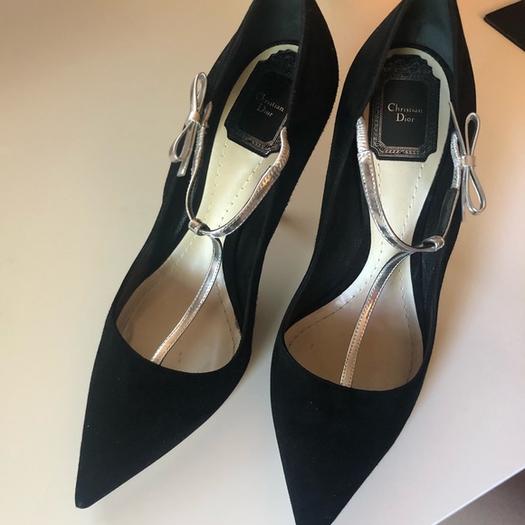 CHRISTIAN DIOR Coquette suede pump - Picture 3 of 11